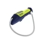 The Bacharach Informant 2 Leak Detector, with its blue and green design and a flexible grey sensor probe, ensures precise gas leak detection effortlessly. - Ribble Marine