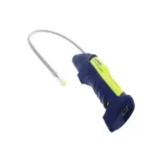 Discover the Bacharach Informant 2: a versatile inspection camera with an eye-catching blue and yellow handle. It features a long, adjustable arm with a lens at the end, ideal for effortlessly navigating tight spaces. - Ribble Marine