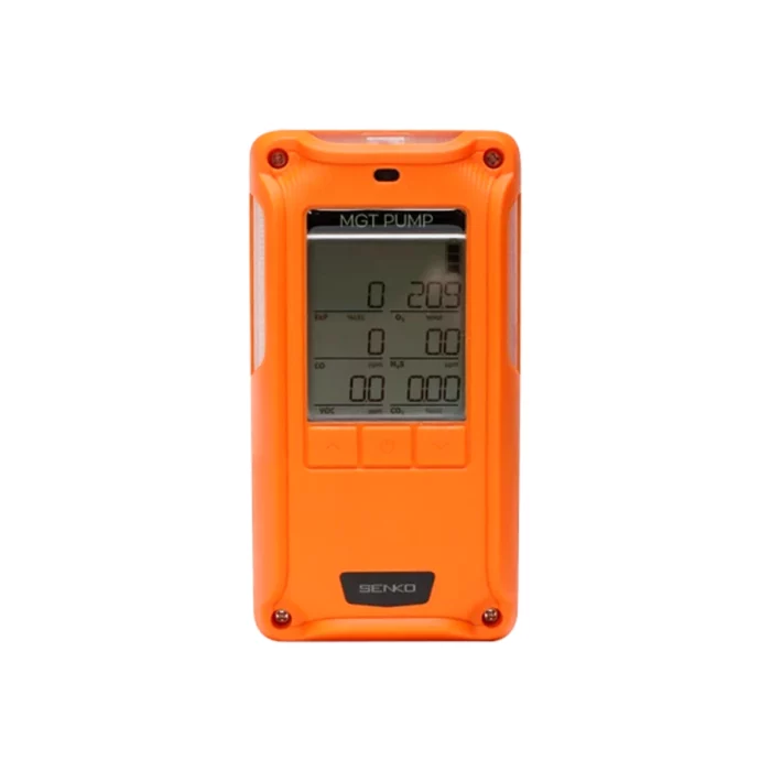 iGas MGT Pump pumped multi-gas detector portable monitor for simultaneous six gas detection