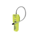 The Bacharach Leakator Jr. is a compact, yellow handheld gas leak detector with a flexible probe for identifying combustible gases, offering advanced reliability comparable to the renowned Bacharach Informant 2. - Ribble Marine