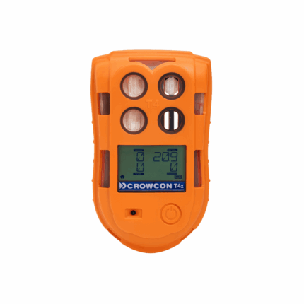 Crowcon T4x personal 4 gas monitor for detecting O2, CO, H2S, and flammable gases