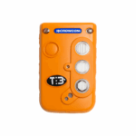 Crowcon Tetra 3 personal 4 gas monitor for detecting oxygen, carbon monoxide, hydrogen sulphide and flammable gases in hazardous environments