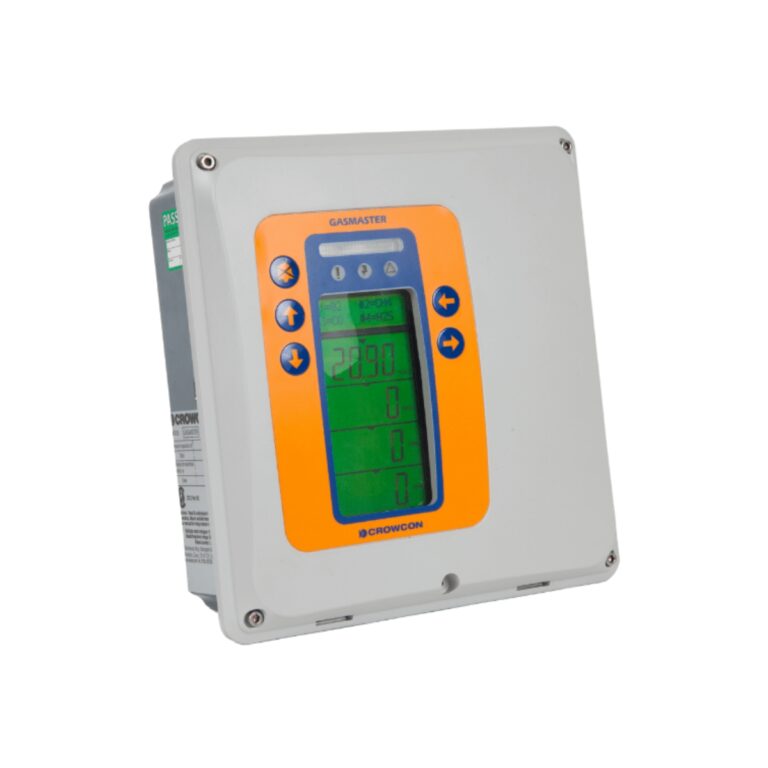 Crowcon Gasmaster fixed gas detection control panel with large display and modular inputs