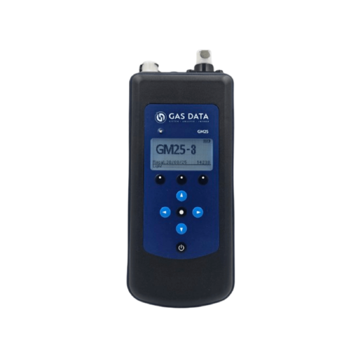 Gas Data GM25-3 portable landfill gas analyser for CH4 CO2 O2 H2S and CO monitoring