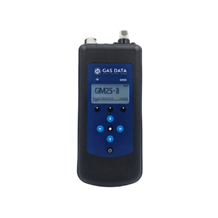 Gas Data GM25-3 portable landfill gas analyser for CH4 CO2 O2 H2S and CO monitoring