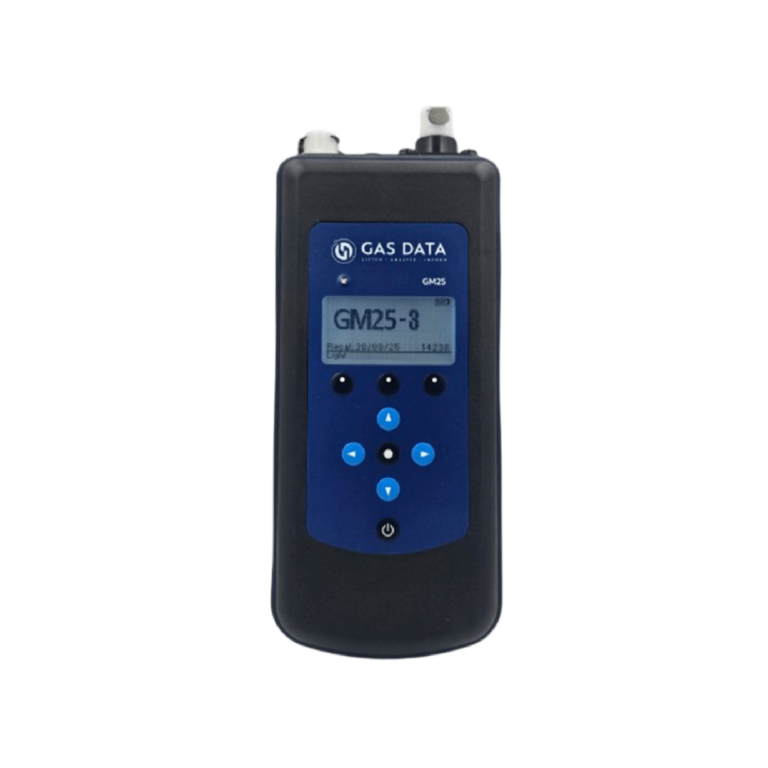 Gas Data GM25-3 portable landfill gas analyser for CH4 CO2 O2 H2S and CO monitoring