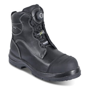 Click Trencher Quick Release Safety Boots Black